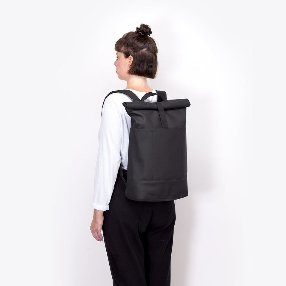 Hajo Medium Lotus Backpack - Black