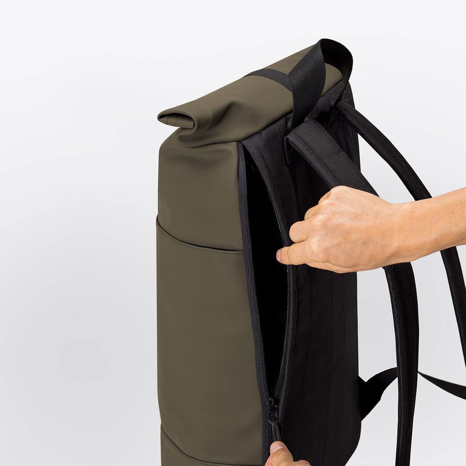 Hajo Medium Lotus Backpack - Olive