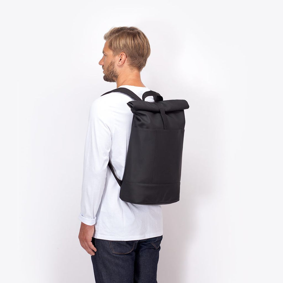 Hajo Medium Lotus Backpack - Black