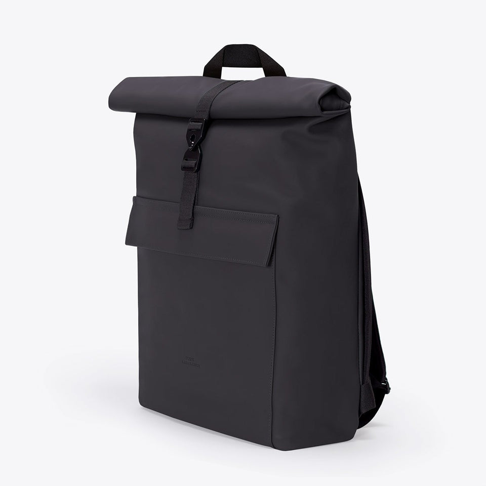 Jasper Medium Lotus Backpack - Black